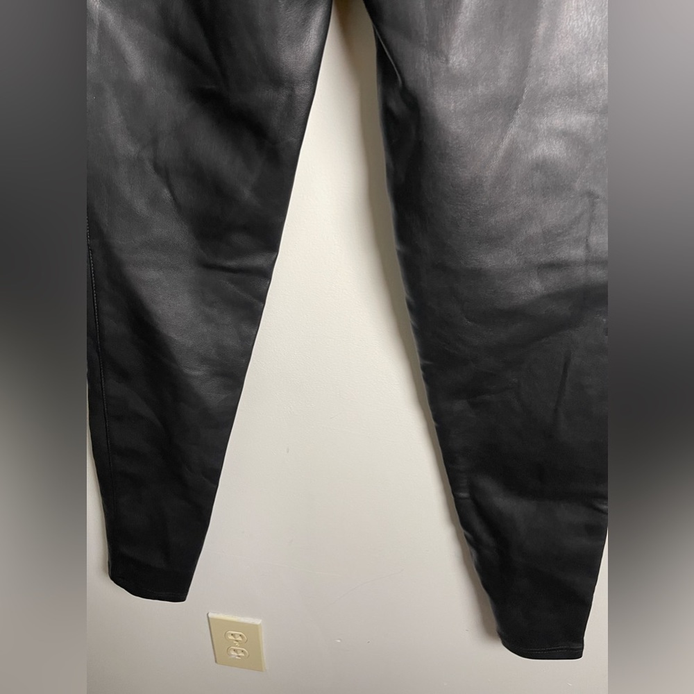 House Of CB London faux Leather Black Pants Size Large NWT - Picture 10 of 11